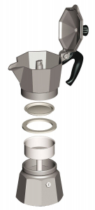 Bialetti Moka Express 1 szem&eacute;lyes k&aacute;v&eacute;főző (1161)